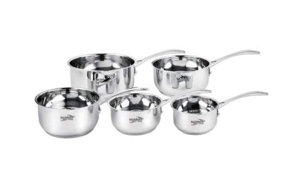 HAUSSMANN HERITAGE - 5 pièces - Casseroles Professionnelles en Acier Inoxydable