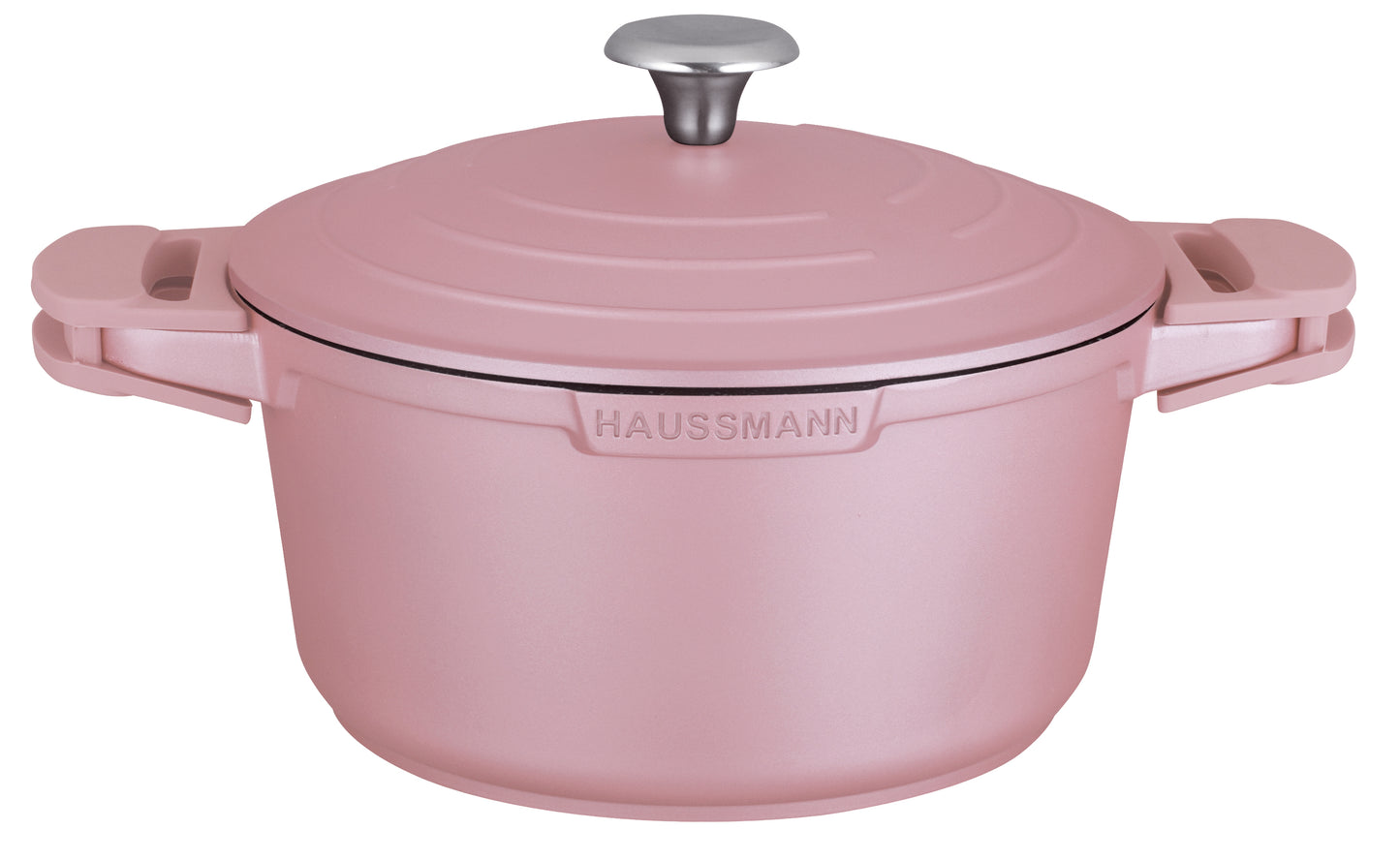 HAUSSMANN HERITAGE - Faitout/cocotte 28cm - Revêtement façon Pierre - Manche Amovible Silicone