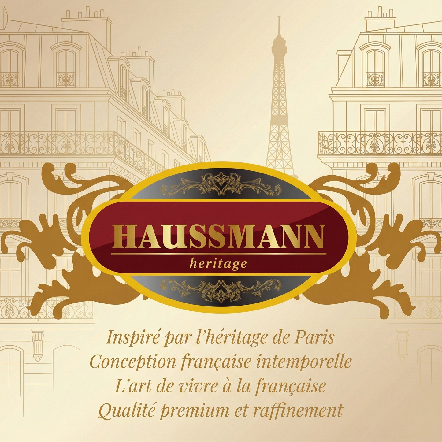 Haussmann Héritage® - Lot de 3 Marmites (6 Pièces) en Acier Inoxydable | 3.4 L, 4.5 L, 5.8 L | Tous Feux dont Induction