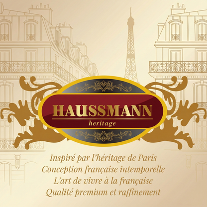 Haussmann Héritage® - Lot de 3 Marmites (6 Pièces) en Acier Inoxydable | 3.4 L, 4.5 L, 5.8 L | Tous Feux dont Induction