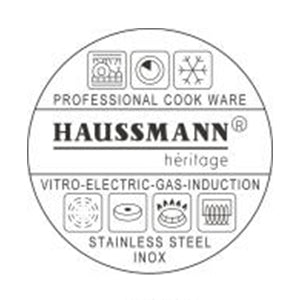 HAUSSMANN HERITAGE - 5 pièces - Casseroles Professionnelles en Inox